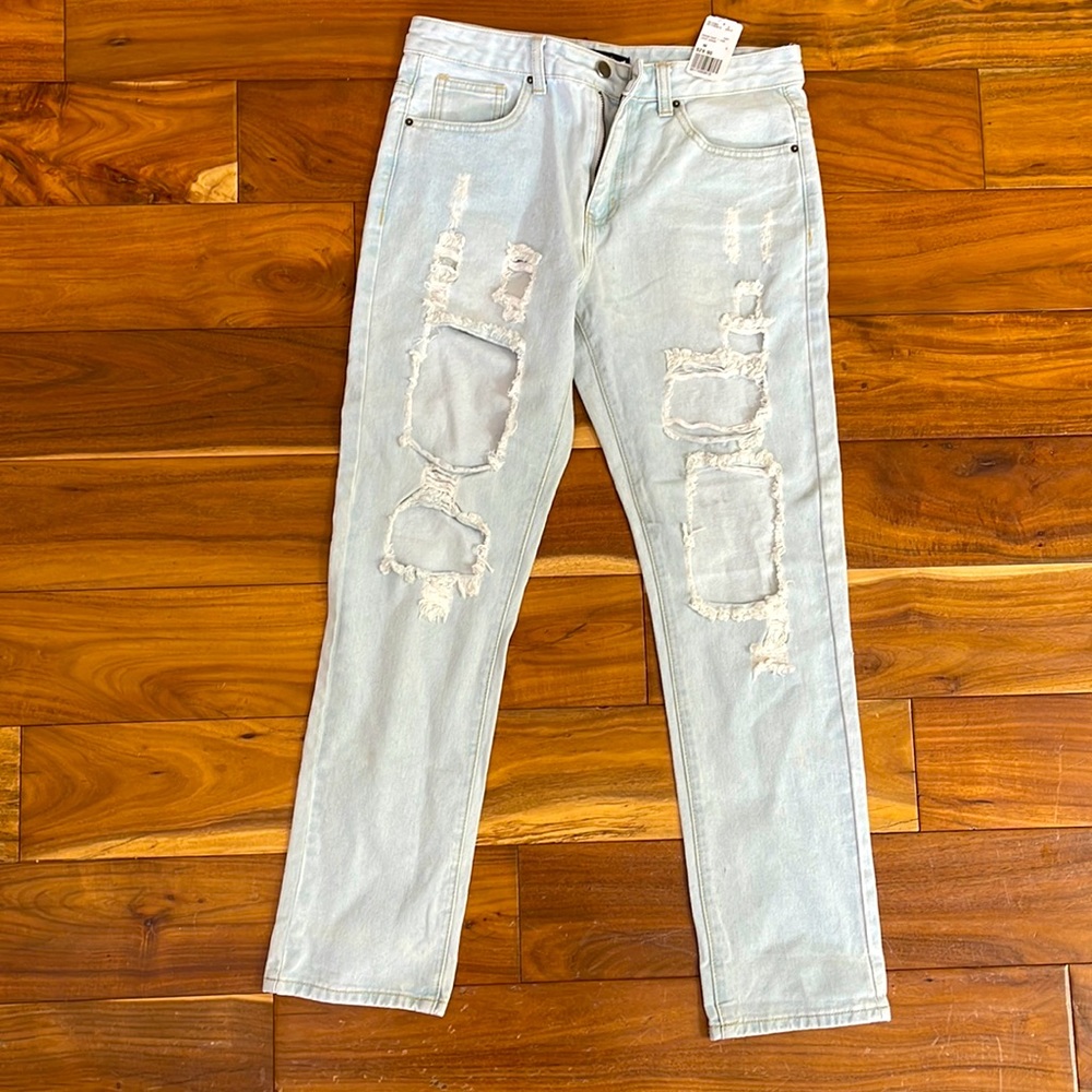 Forever 21 ripped jeans Size M
